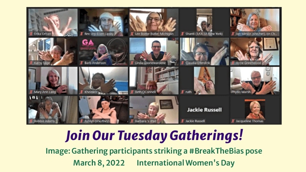 Join our Tuesday Gatherings